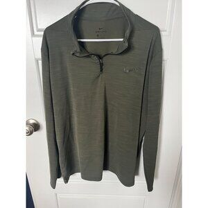 Men's Nike Golf Olive Green Pullover XL